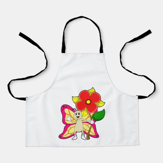 Botervlieg met ventilator schort (Voorkant)