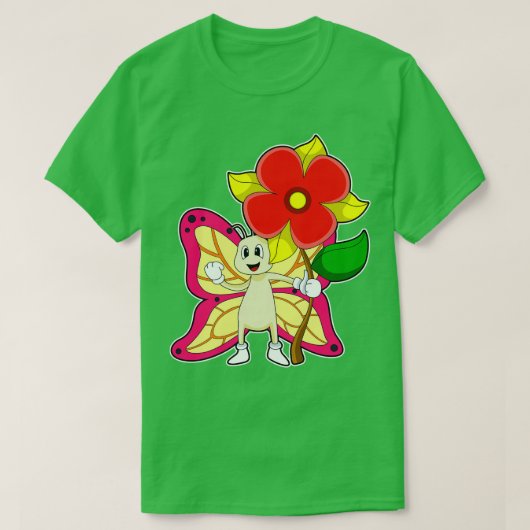 Botervlieg met ventilator t-shirt (Design voorkant)
