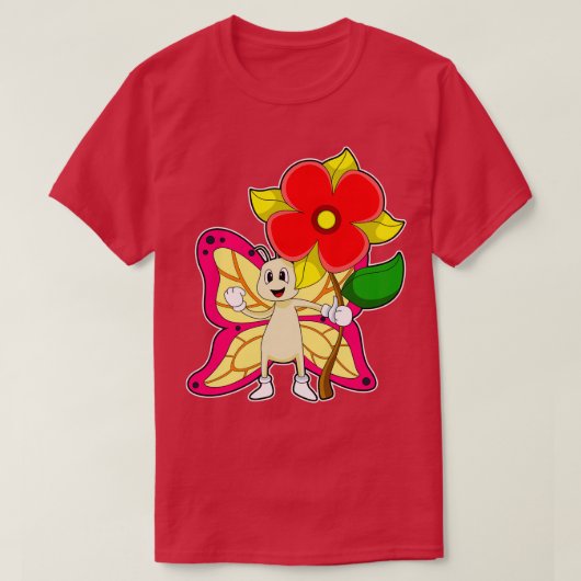 Botervlieg met ventilator t-shirt (Design voorkant)