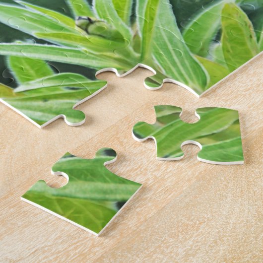 Botervlieg op Beauful Flowers Puzzle Legpuzzel (Zijkant)