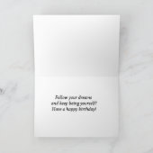 Botervlieg op bloeiende dag kaart (Binnen)