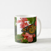 Botervlieg op de Mok Rode Bloemen (Voorkant rechts)