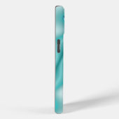 Botervlieg op groene zijde met parels Case-Mate iPhone case (Achterkant / Rechts)