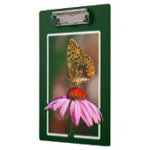 Botervlieg op Paarse cefloer Klembord (Links)