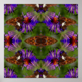 Botervlieg op ventilatorNatuur - Abstract Poster (Voorkant)