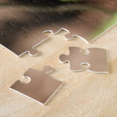 Botervlieg op wilde bloemen met vers van Psalm 37: Legpuzzel (Zijkant)