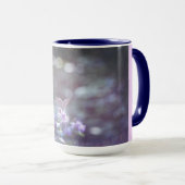 Botervlieg op wilde bloemen mok (Voorkant rechts)