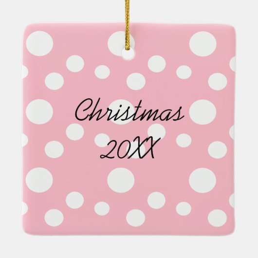 Botervlieg, regenboog, bloem kerstfoto keramisch ornament (Achterkant)