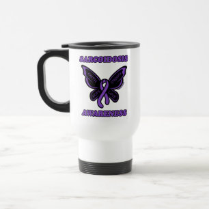 Botervlieg/sensibilisering.. Sarcoïdose Travel Mug Reisbeker