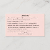 Botervliegas Verlenging nazorg Visitekaartje (Achterkant)