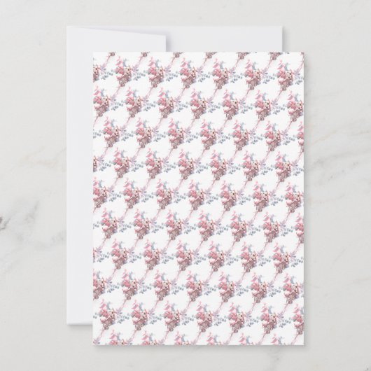 Botervliegbladeren, elegant Baby shower Bingo (Achterkant)