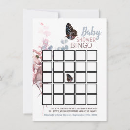 Botervliegbladeren, elegant Baby shower Bingo
