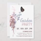 Botervliegbladeren, legante tuinpartij kaart (Voorkant)