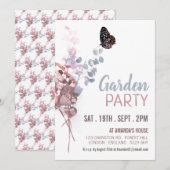 Botervliegbladeren, legante tuinpartij kaart (Voorkant / Achterkant)