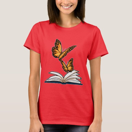 Botervliegboek T-shirt (Voorkant)