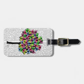 Botervliegboom Bagagelabel (Voorkant horizontaal)