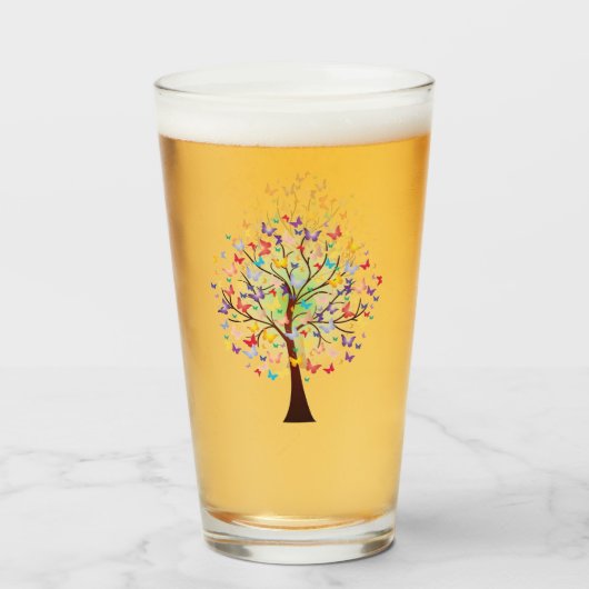 Botervliegboom Glas (Voorkant gevuld)