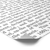 Botervliegboom Poster (Hoek)