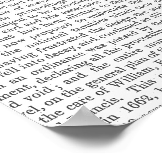 Botervliegboom Poster (Hoek)