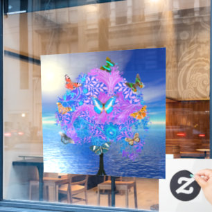 Botervliegboom Raamsticker