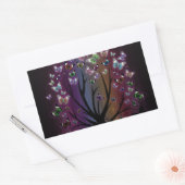 Botervliegboom Rechthoekige Sticker (Envelop)