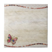 Botervliegelegant Tegeltje (Voorkant)