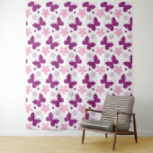 Botervliegen Bosbouw Wandkleed (In situ)