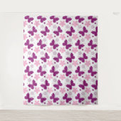 Botervliegen Bosbouw Wandkleed (Voorkant)