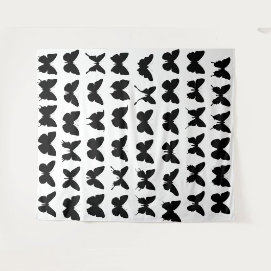 Botervliegen Bosbouw Wandkleed (Voorkant (horizontaal))