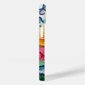 Botervliegen en bloemen Case-Mate iPhone case (Achterkant / Rechts)