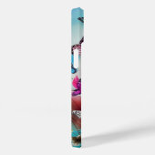 Botervliegen en bloemen Case-Mate iPhone case (Achterkant / Rechts)