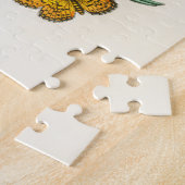 Botervliegen en bloemen  Illustratie 1 Legpuzzel (Zijkant)