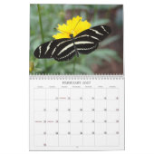 Botervliegen en bloemen kalender (Feb 2027)