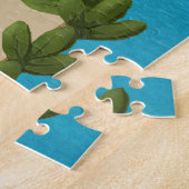 Botervliegen en bloemen legpuzzel (Zijkant)