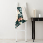 Botervliegen en bloemen sherpa deken (In situ)