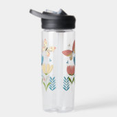 Botervliegen en bloemen waterfles (Rechts)