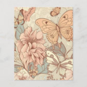 Botervliegen en bloespastel (Voorkant)