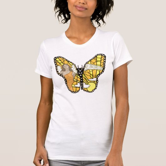 Botervliegen en engelen t-shirt (Voorkant)
