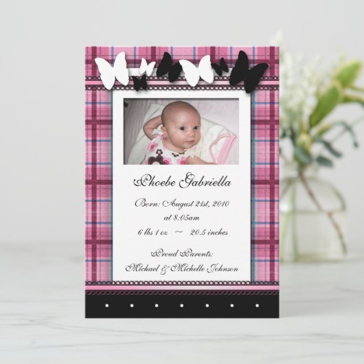 Botervliegen en koninklijke aankondigingen (Staand voorkant)