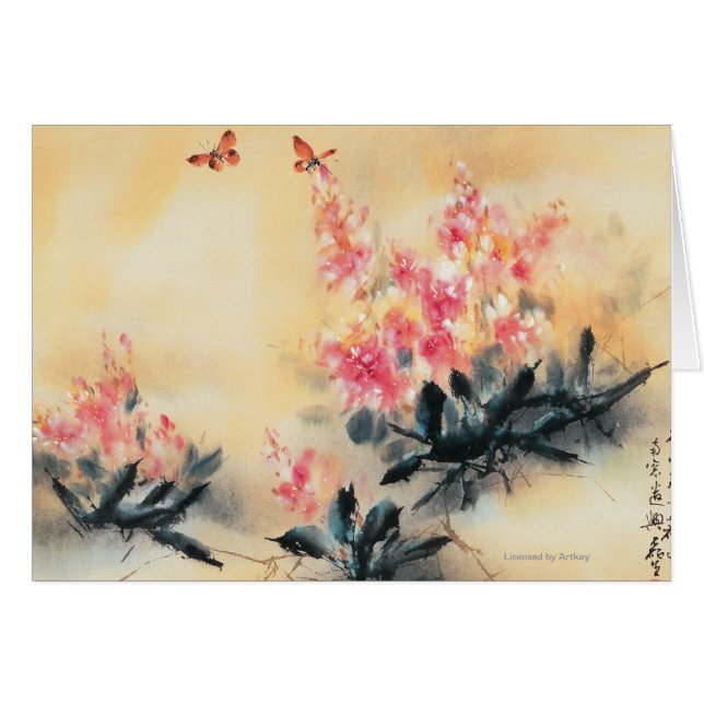 Botervliegen in de lente (Voorkant Horizontaal)