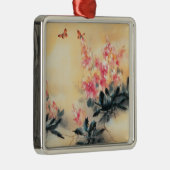 Botervliegen in de lente metalen ornament (Rechts)