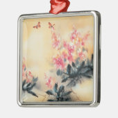 Botervliegen in de lente metalen ornament (Links)