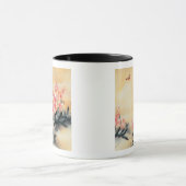 Botervliegen in de lente mok (Midden)