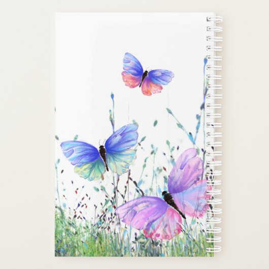 Botervliegen in Natuur Planner (Achterkant)