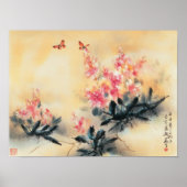 Botervliegen in Poster van de lente (Voorkant)