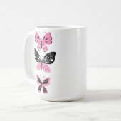 botervliegen koffiemok (Voorkant links)