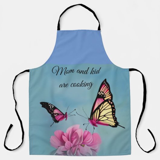 Botervliegen koken schort (Voorkant)