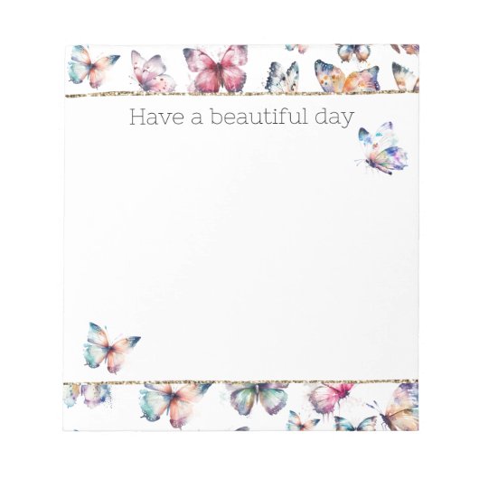  botervliegen notitieblok (Voorkant)