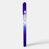 Botervliegen op paarse regenboog Case-Mate iPhone case (Achterkant / Links)