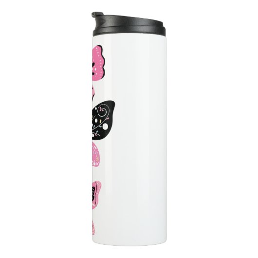 botervliegen thermosbeker (Geroteerd rechts)